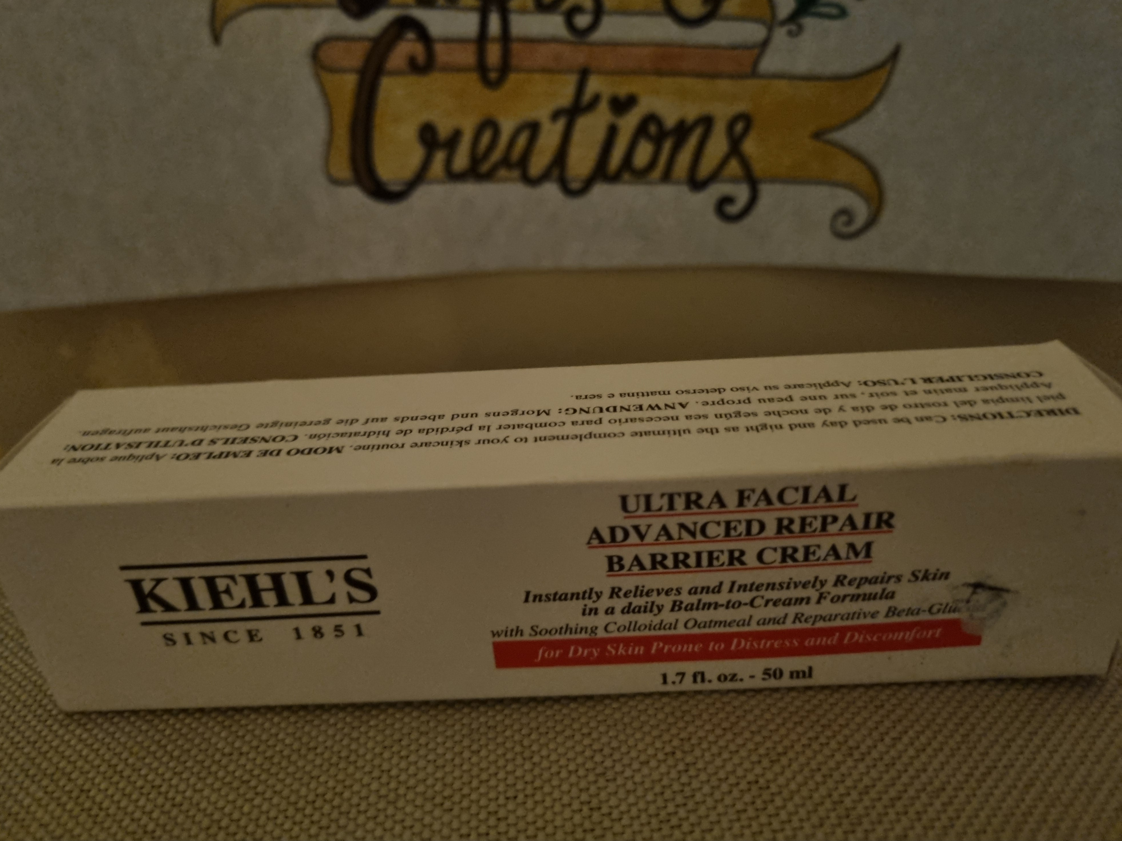 Kiehl's Ultra facial advanced repair barrier cream