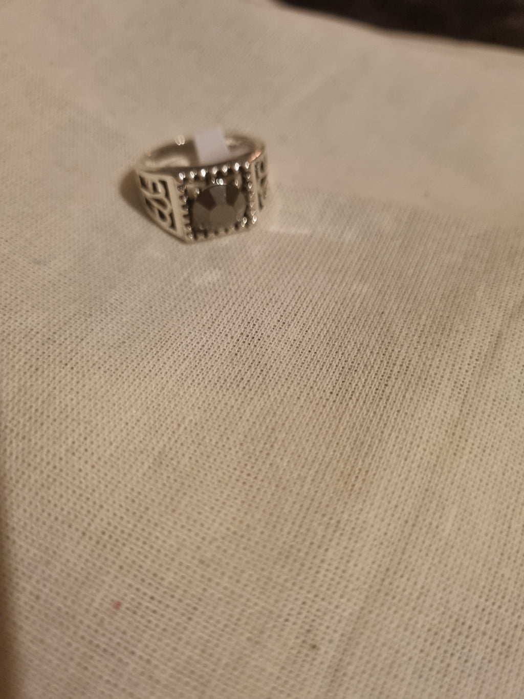Mens stainless steel ring