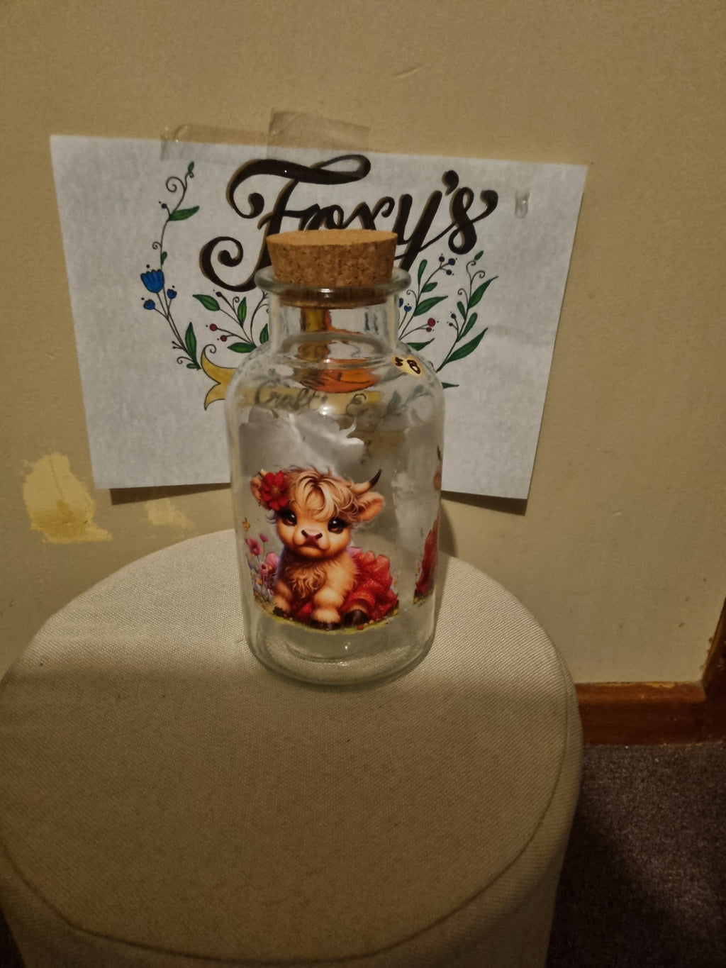 Medium sized storage jar