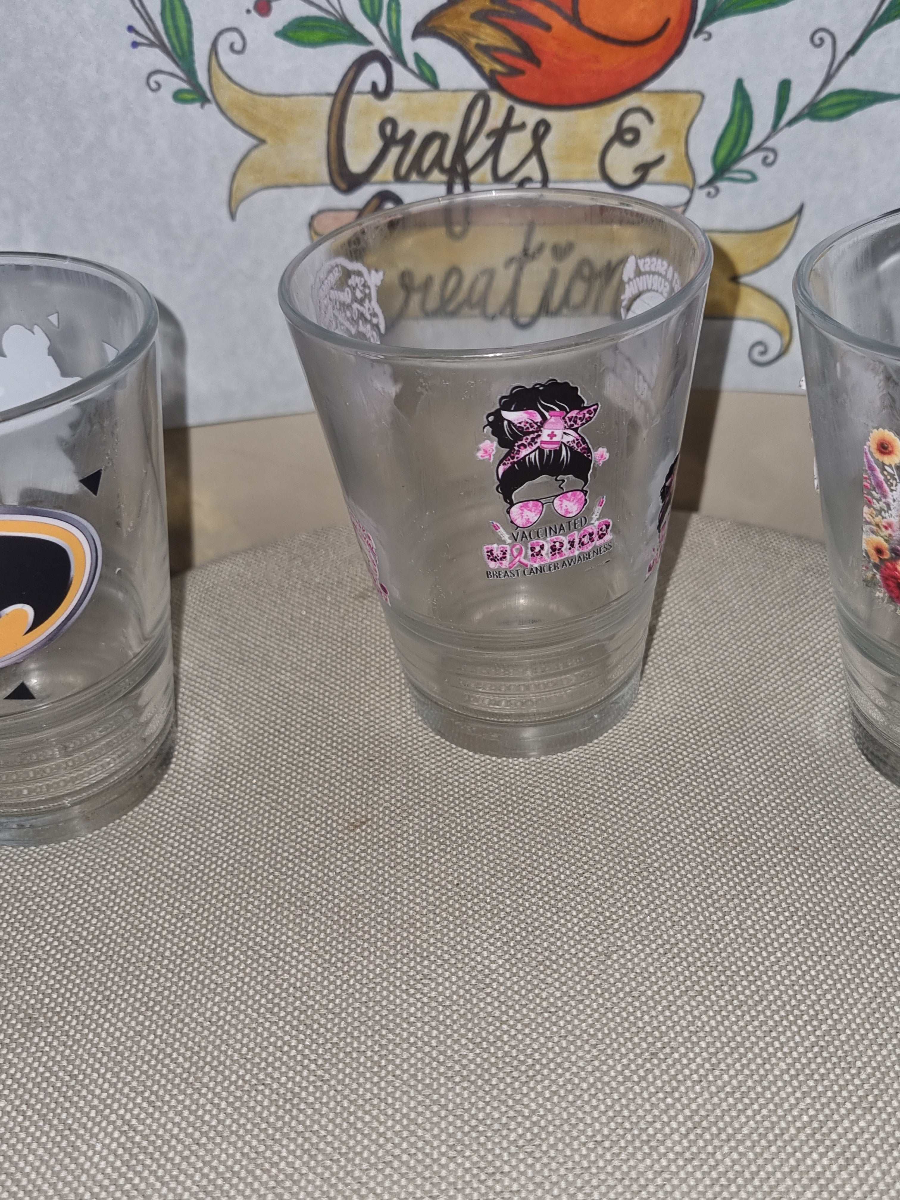 Beautifully hand crafted glasses