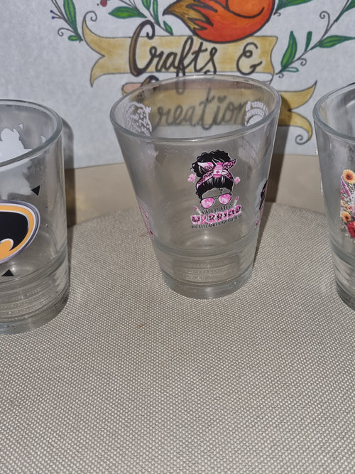 Beautifully hand crafted glasses