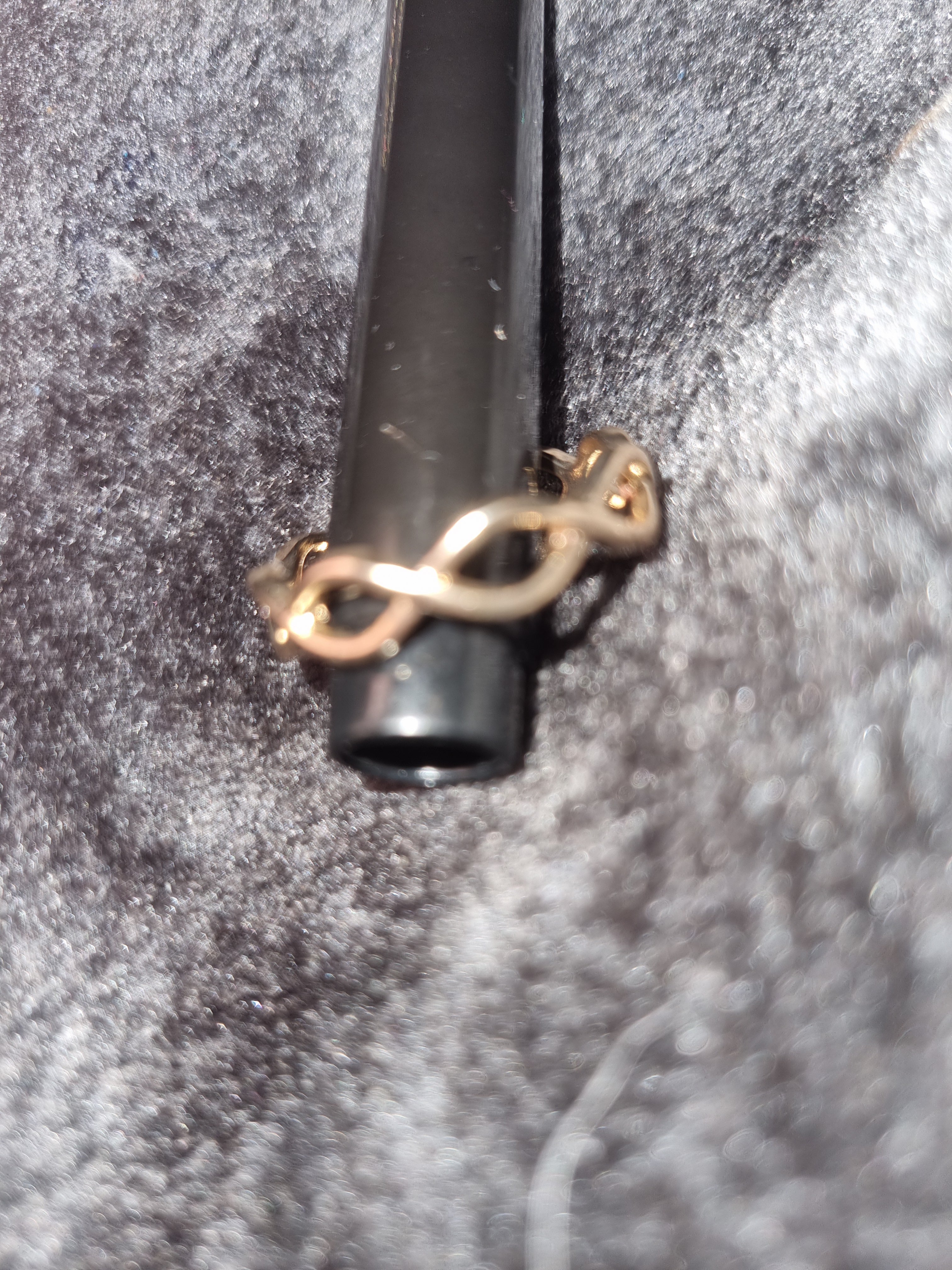 Casual ladies golden ring