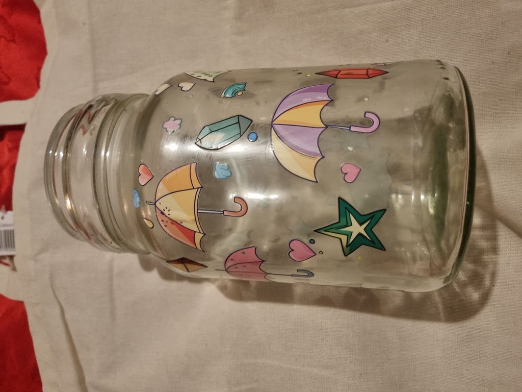 Medium sized storage jar.