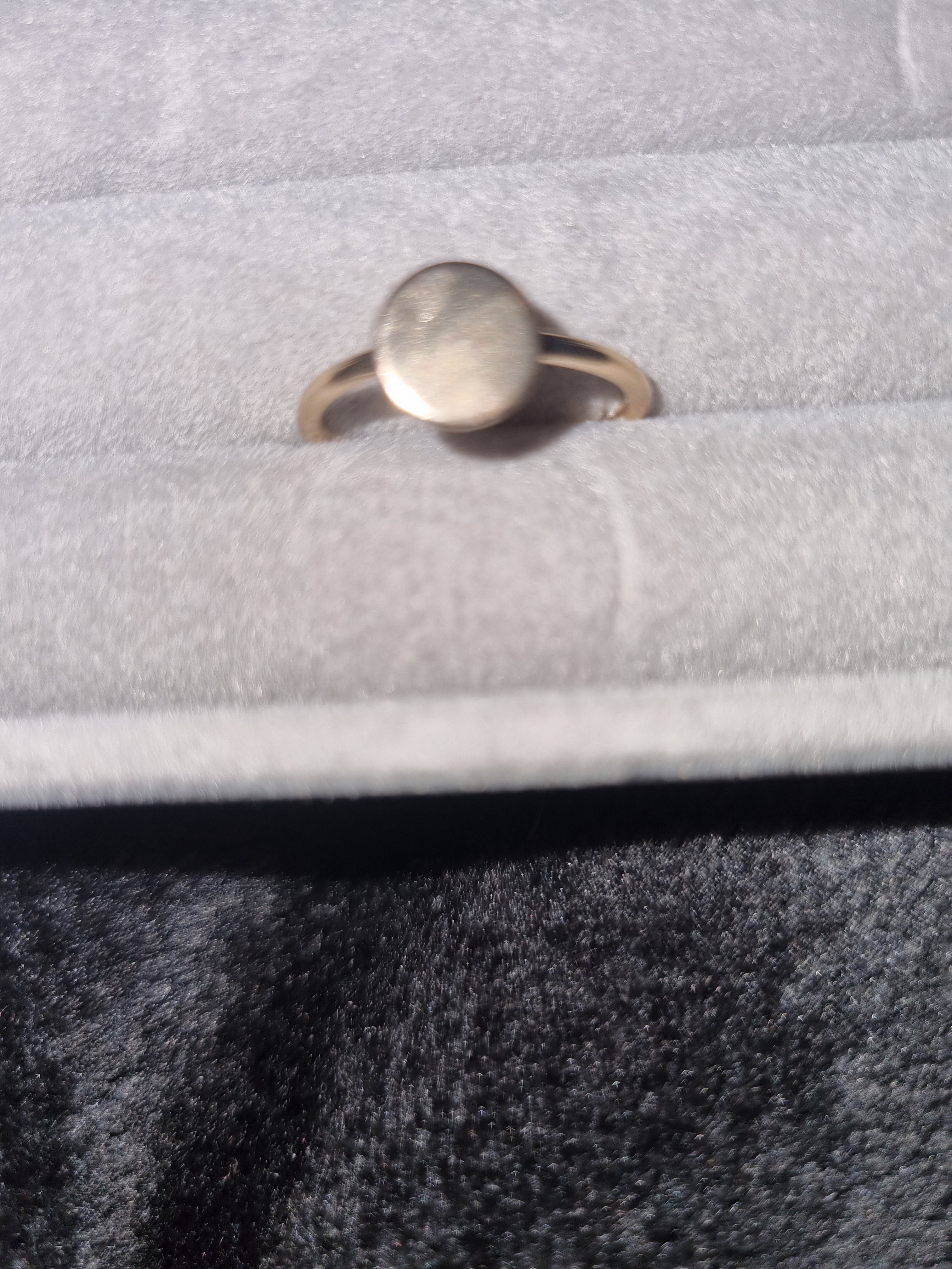 Plain design could be engraved