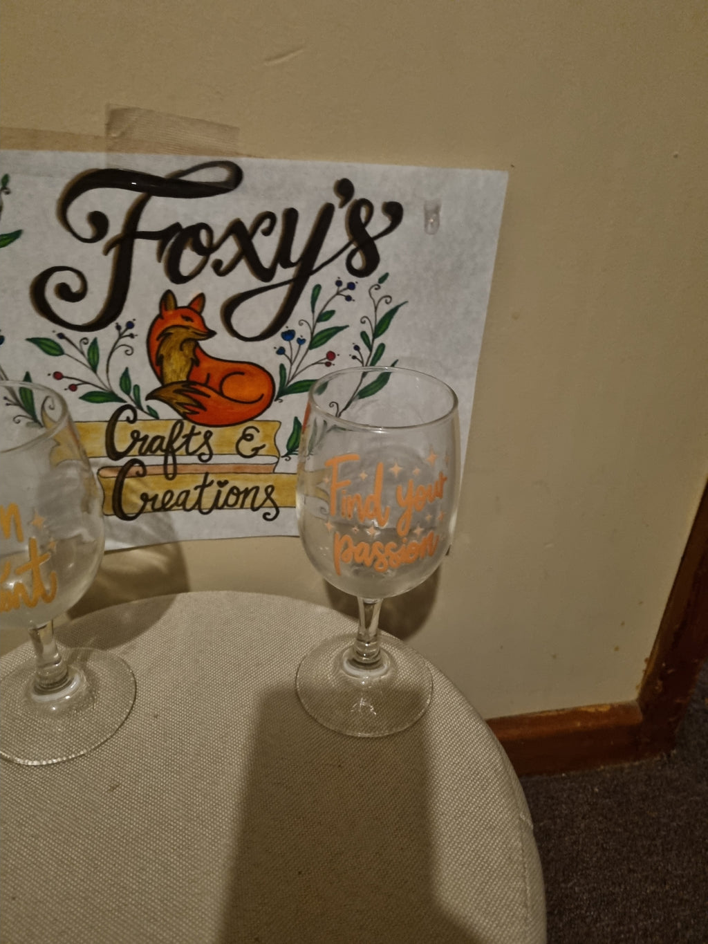 Wine glasses