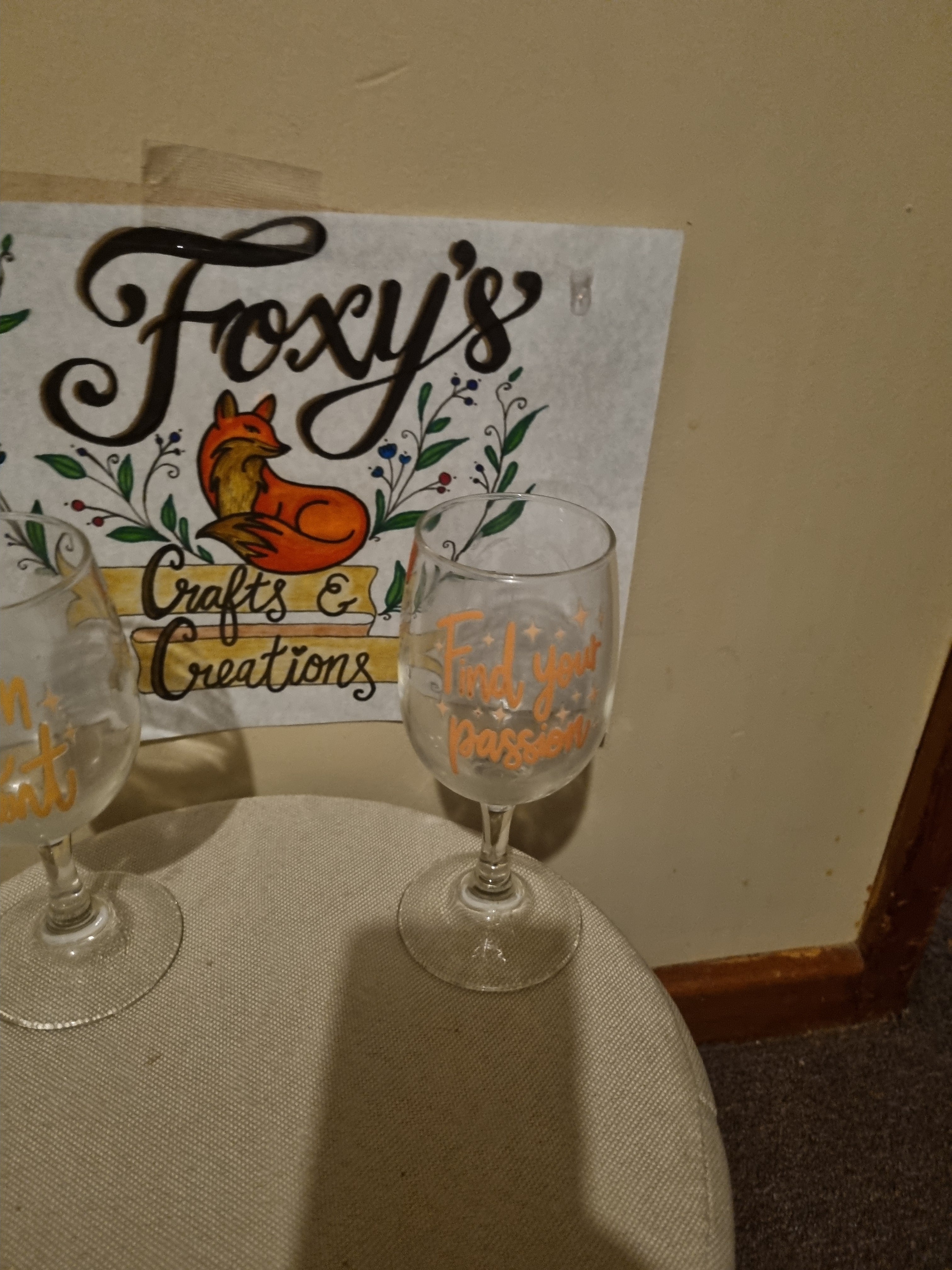 Wine glasses
