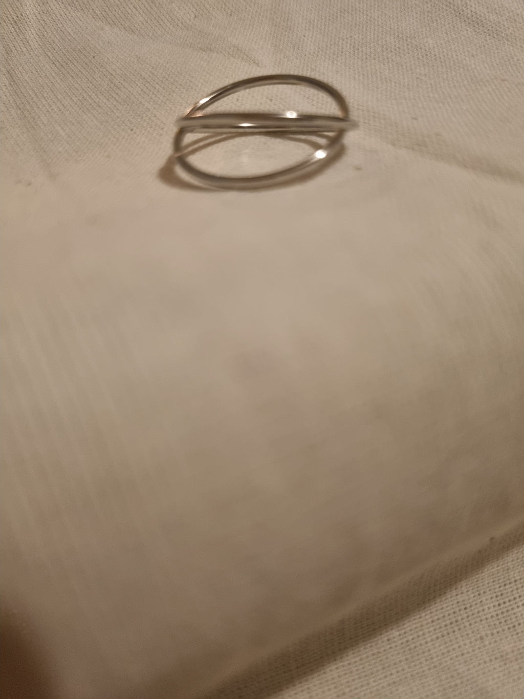 Ladies 2 ring design ring
