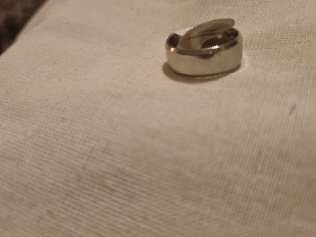 Mens ring plain band
