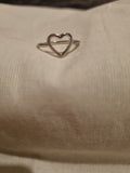 Ladies heart design ring