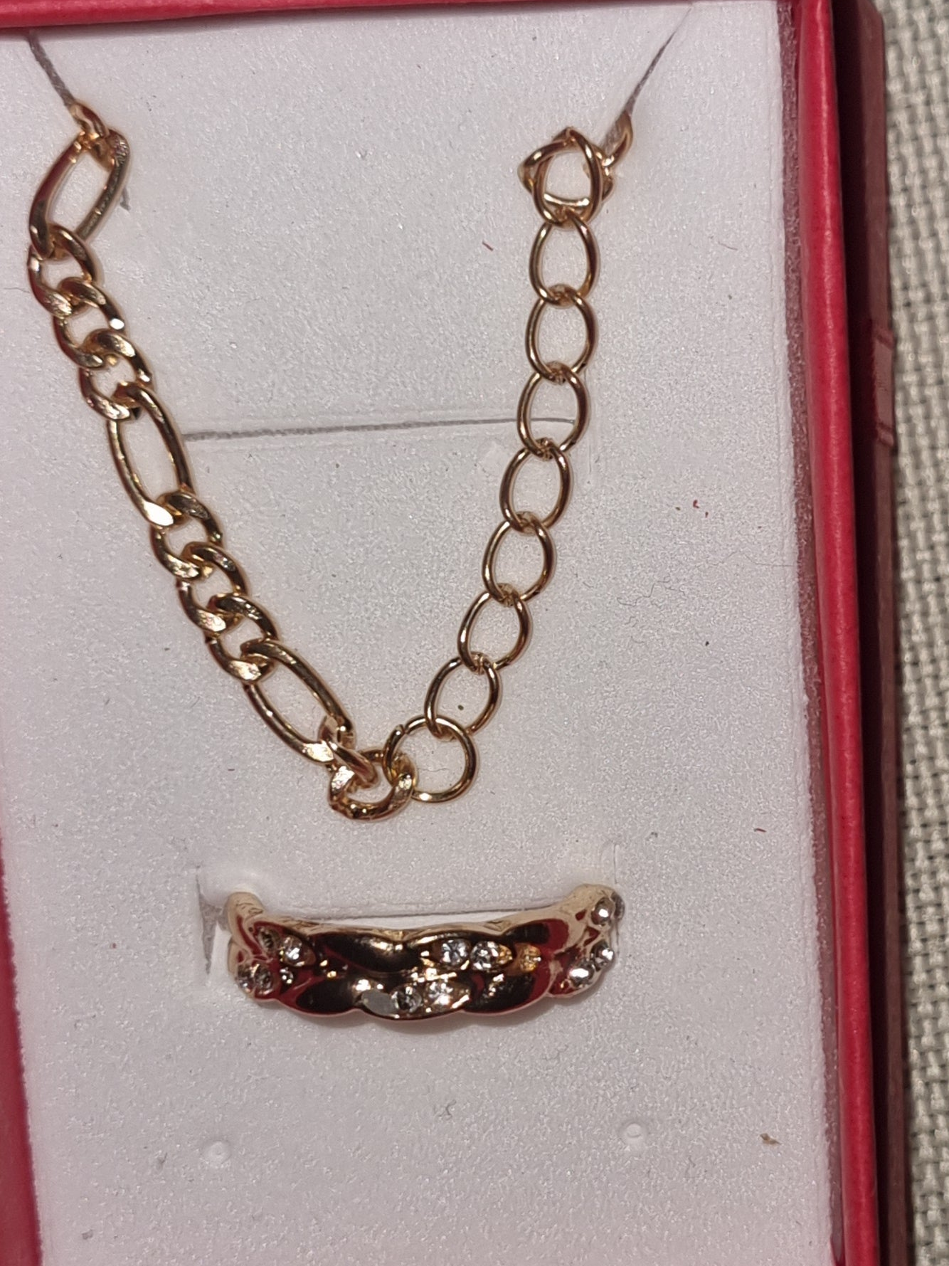 Braclet and ring set
