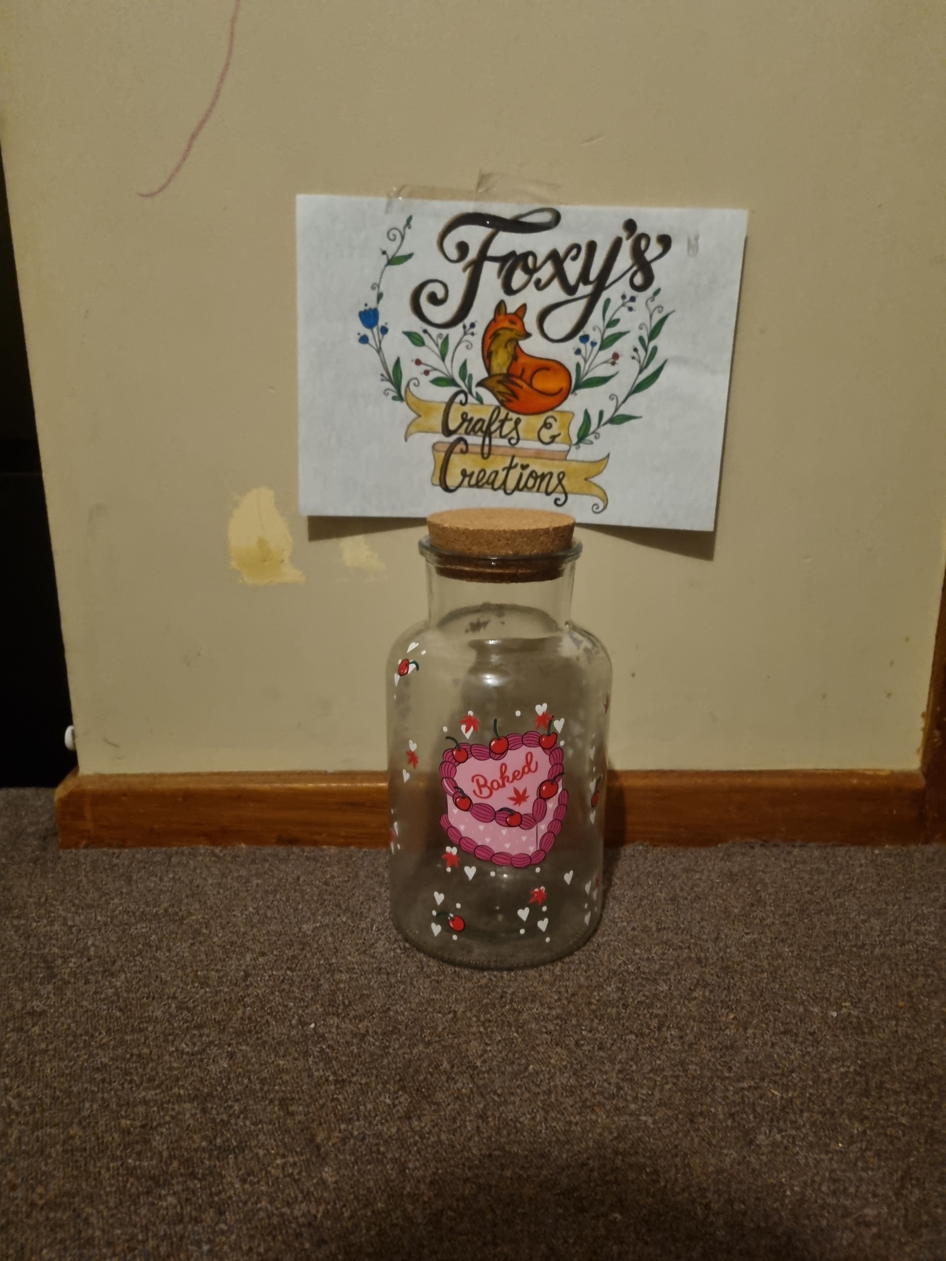 BISCUIT/COOKIE JAR OR STORAGE JAR