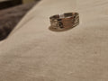 Mens stainless steel ring