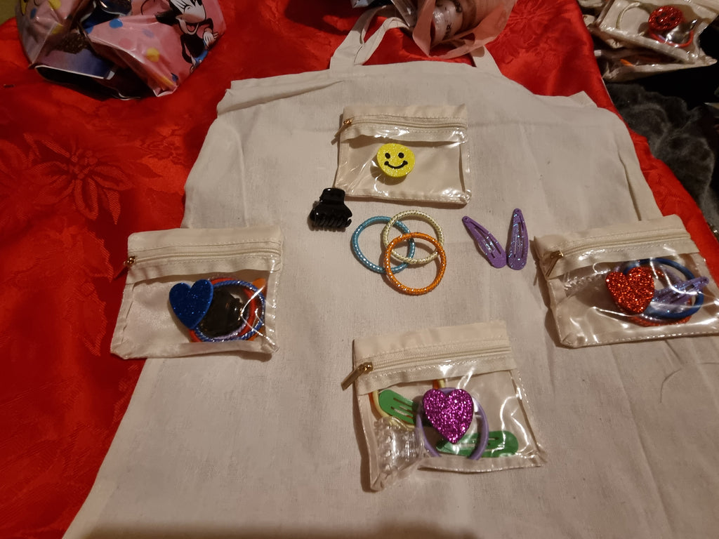 Girls hair accessories bag