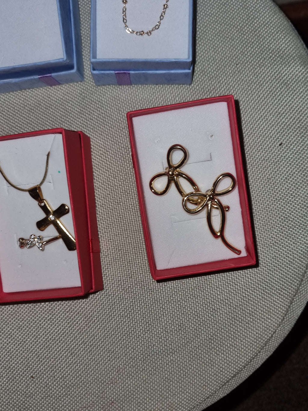 Braclets and earrings