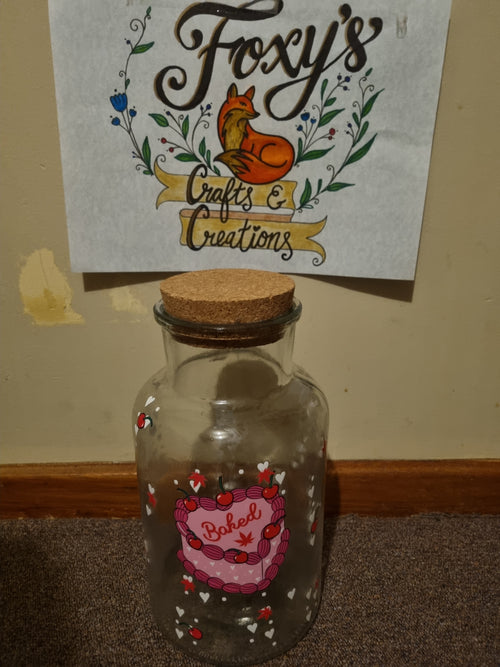 BISCUIT/COOKIE JAR OR STORAGE JAR
