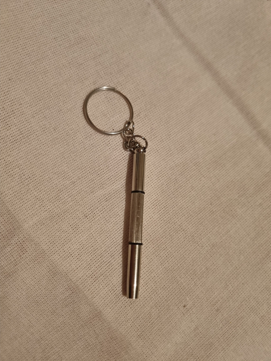 Keychain watch and glasses tool
