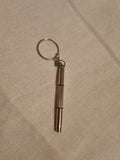 Keychain watch and glasses tool