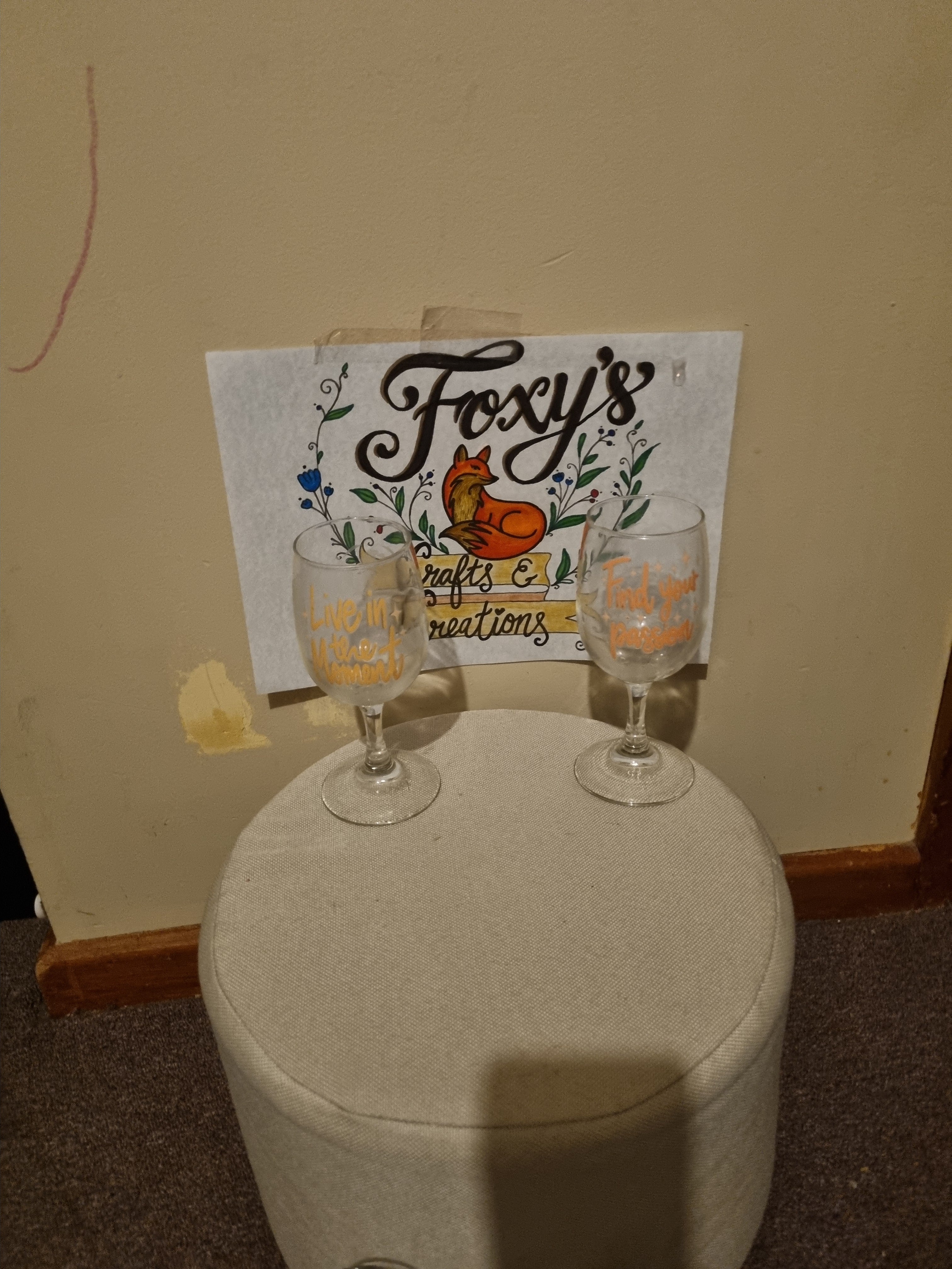 Wine glasses