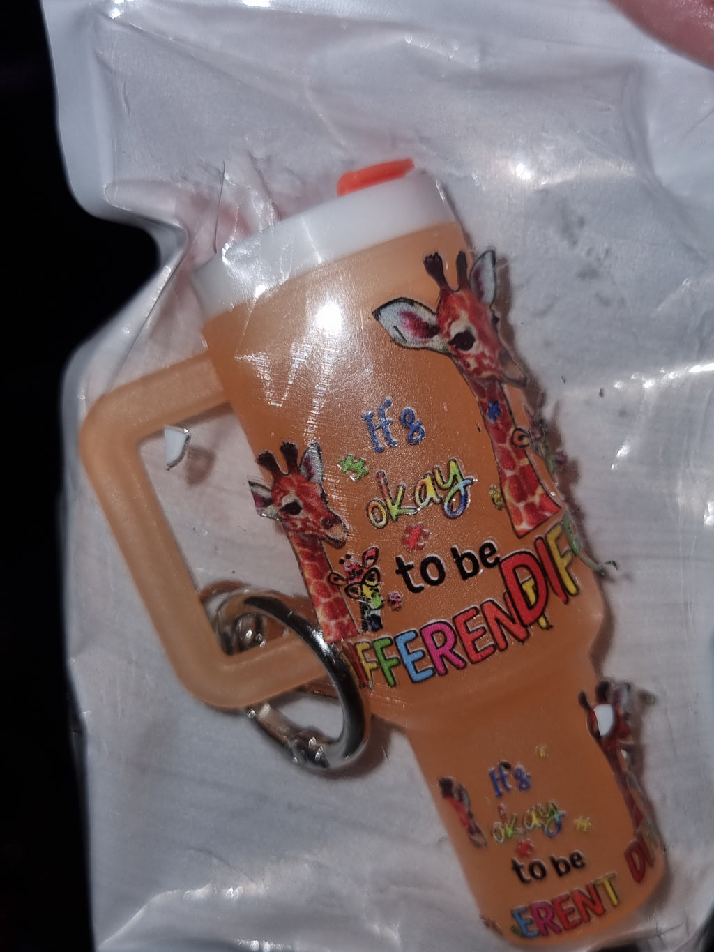 Mini keychain tumblers
