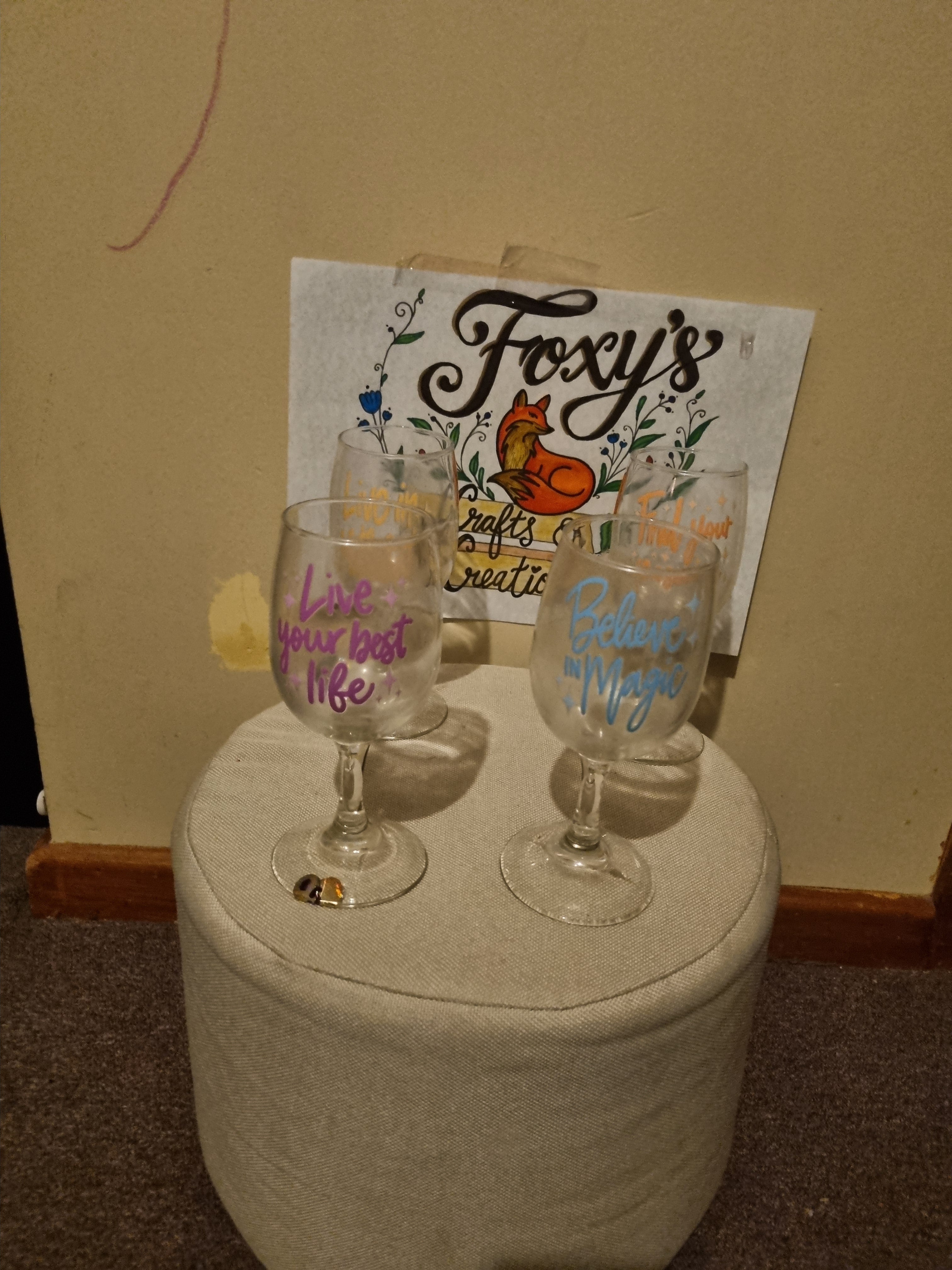 Wine glasses