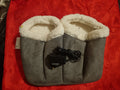 Heated massage slippers