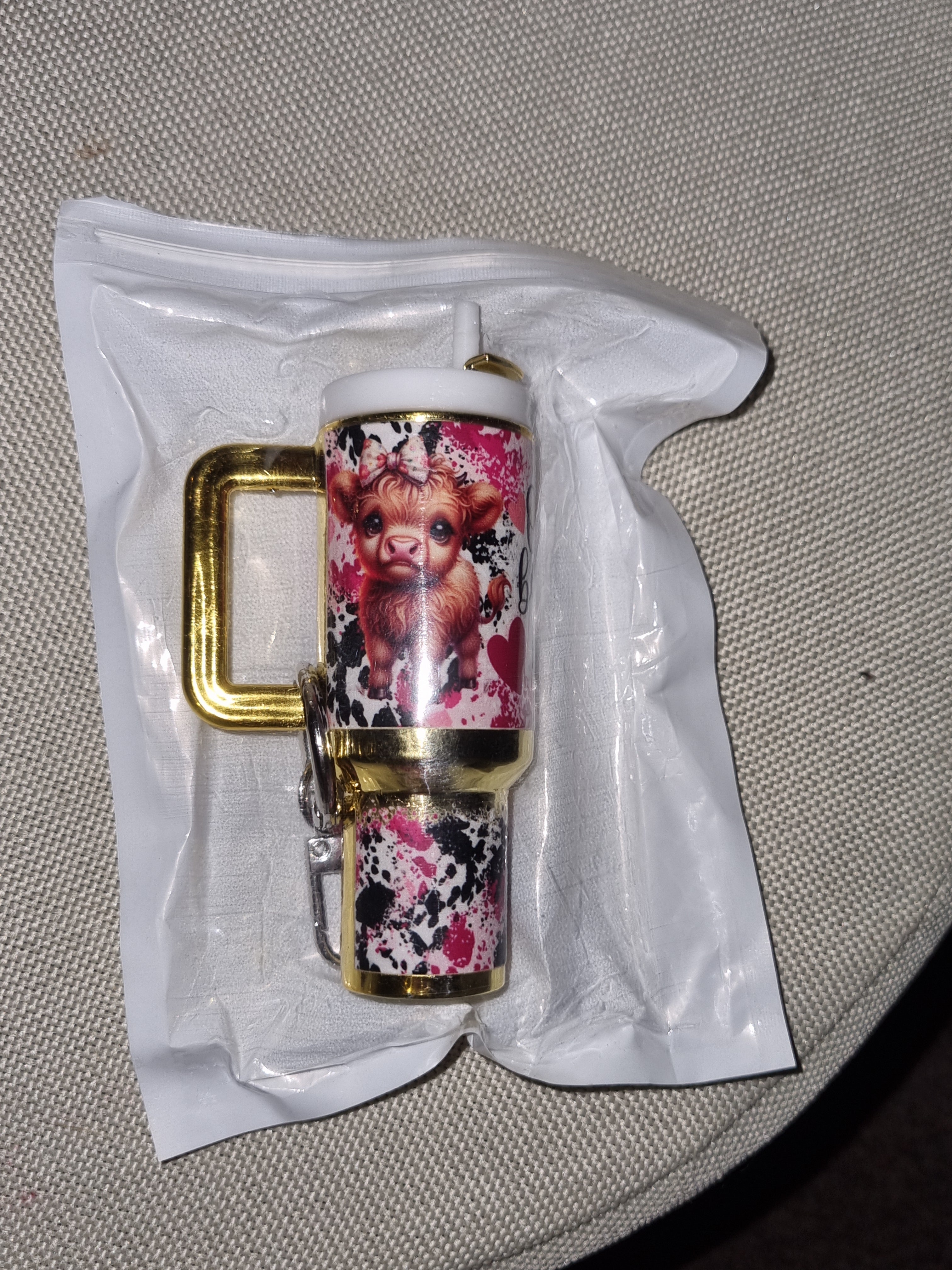 Mini keychain tumblers