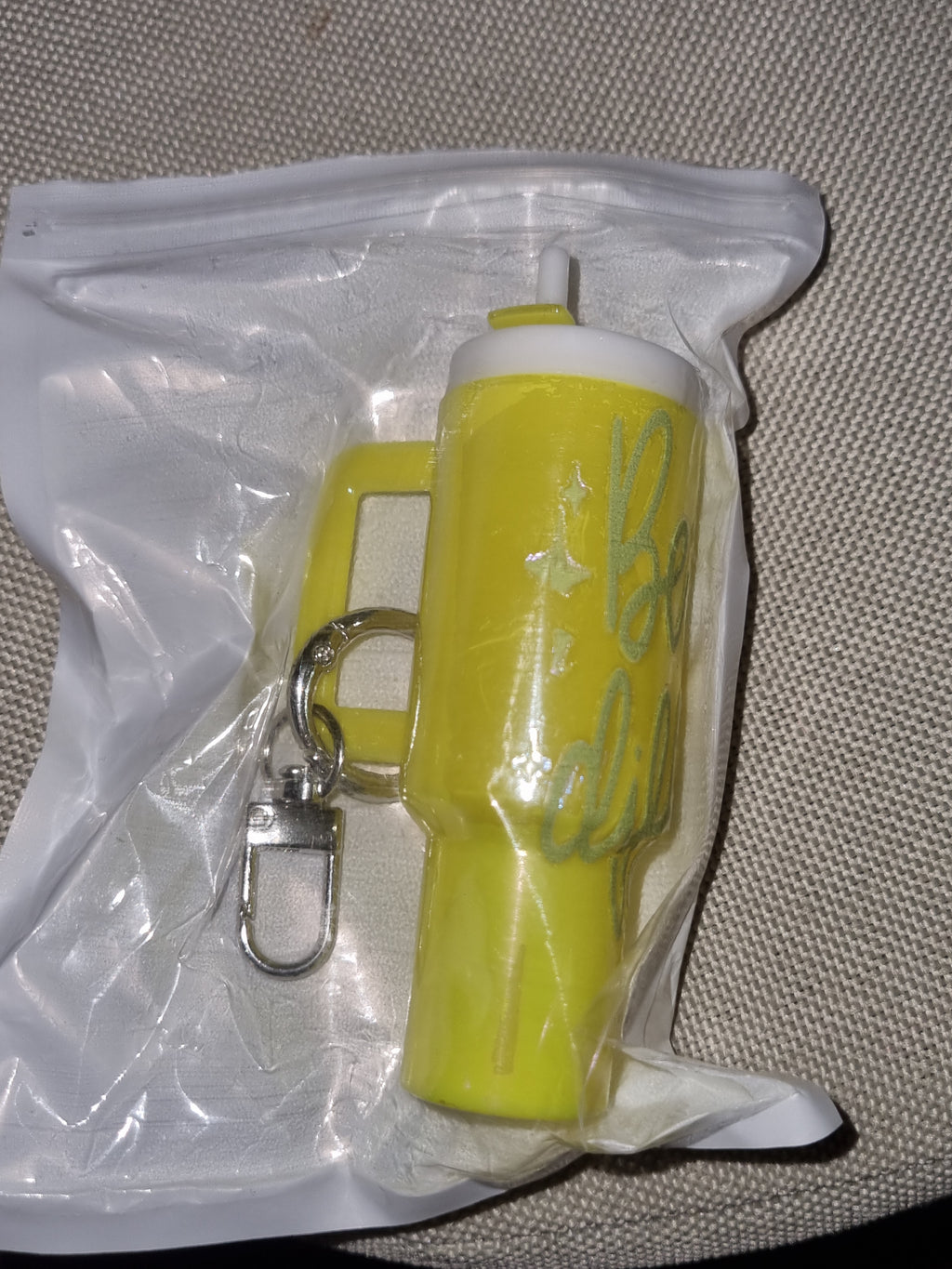 Mini keychain tumblers