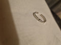 Lovely silver twist design ladies ring