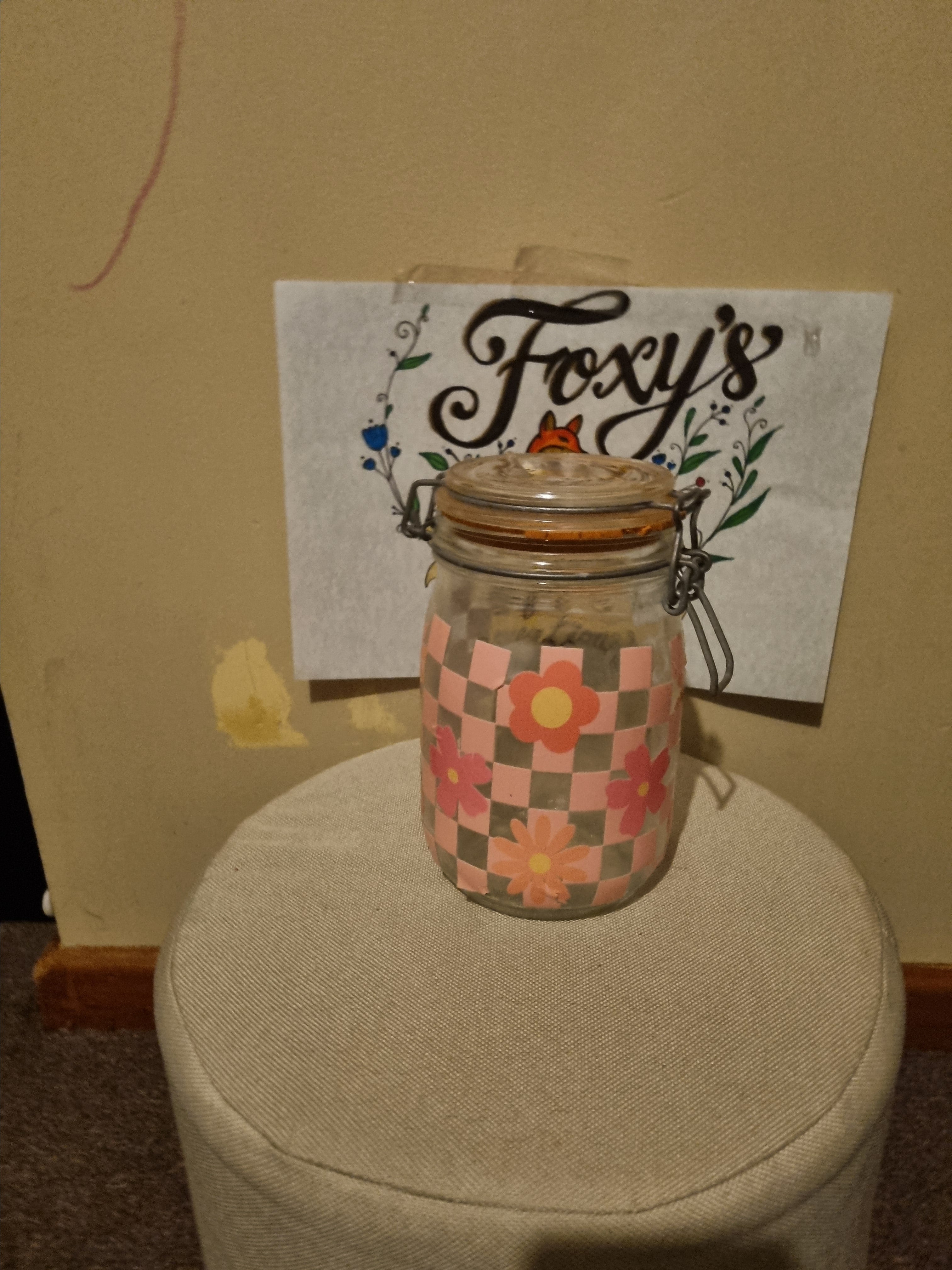 Medium sized decorated storage Jar